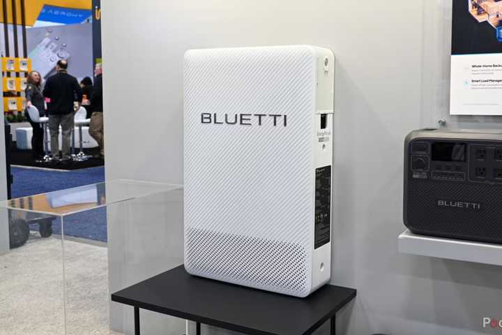 Bluetti EnergyPro 6K on display at CES 2025. 