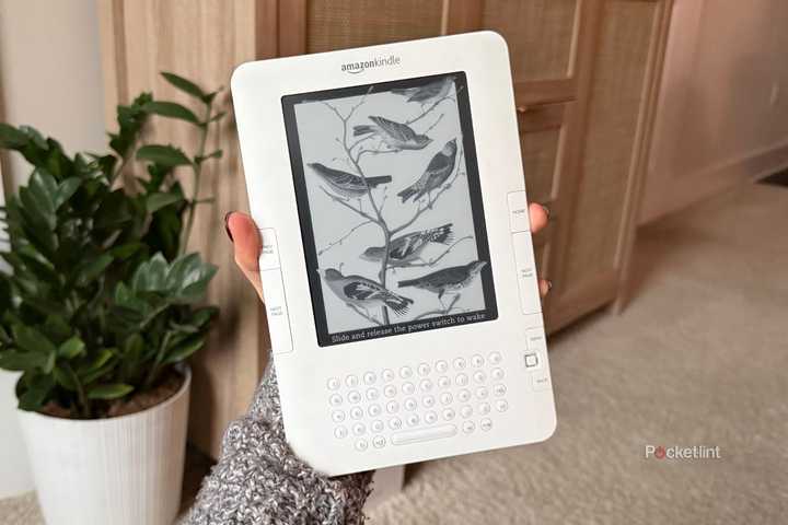 A Kindle from 2009. 