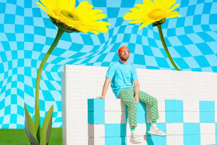 An image edited in Adobe Photoshop with generative AI