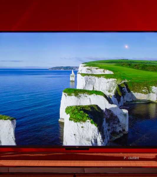 An Amazon Fire TV Omni QLED.