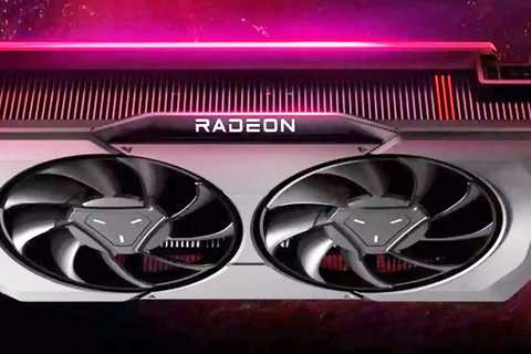 An AMD Radeon GPU.
