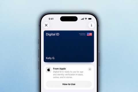 Apple Digital ID in Wallet hero