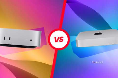 Apple Mac mini M4 vs M2 model