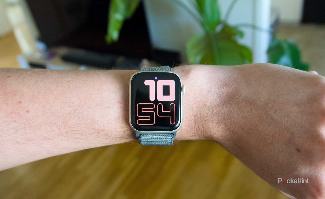 The Apple Watch SE 3 on someone's arm