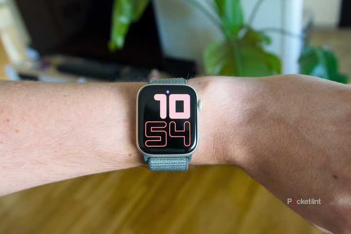 The Apple Watch SE 3 on someone's arm
