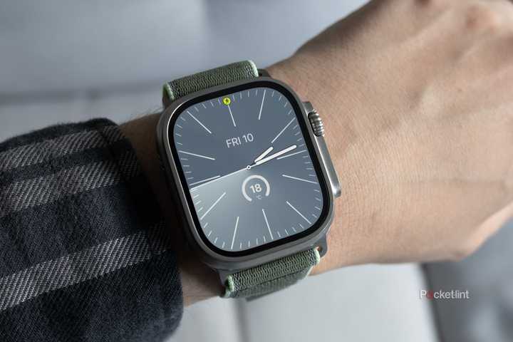 Apple Watch Ultra 3 on a wrist. 