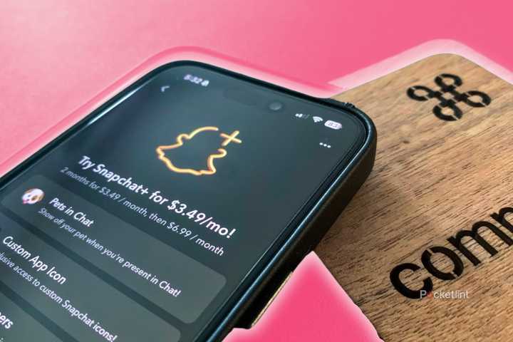 Snapchat+ on an iPhone.