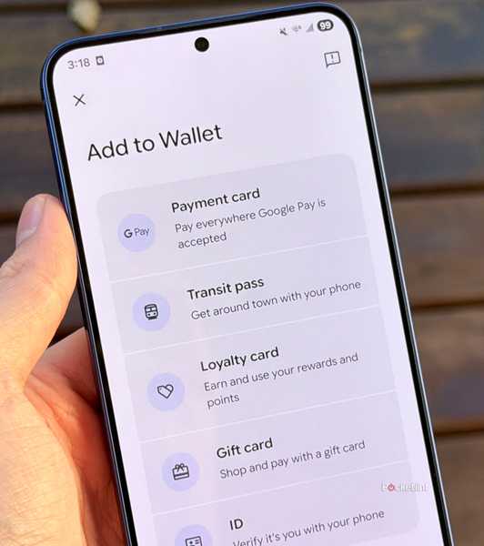 Google Wallet app on Galaxy S25 Plus.
