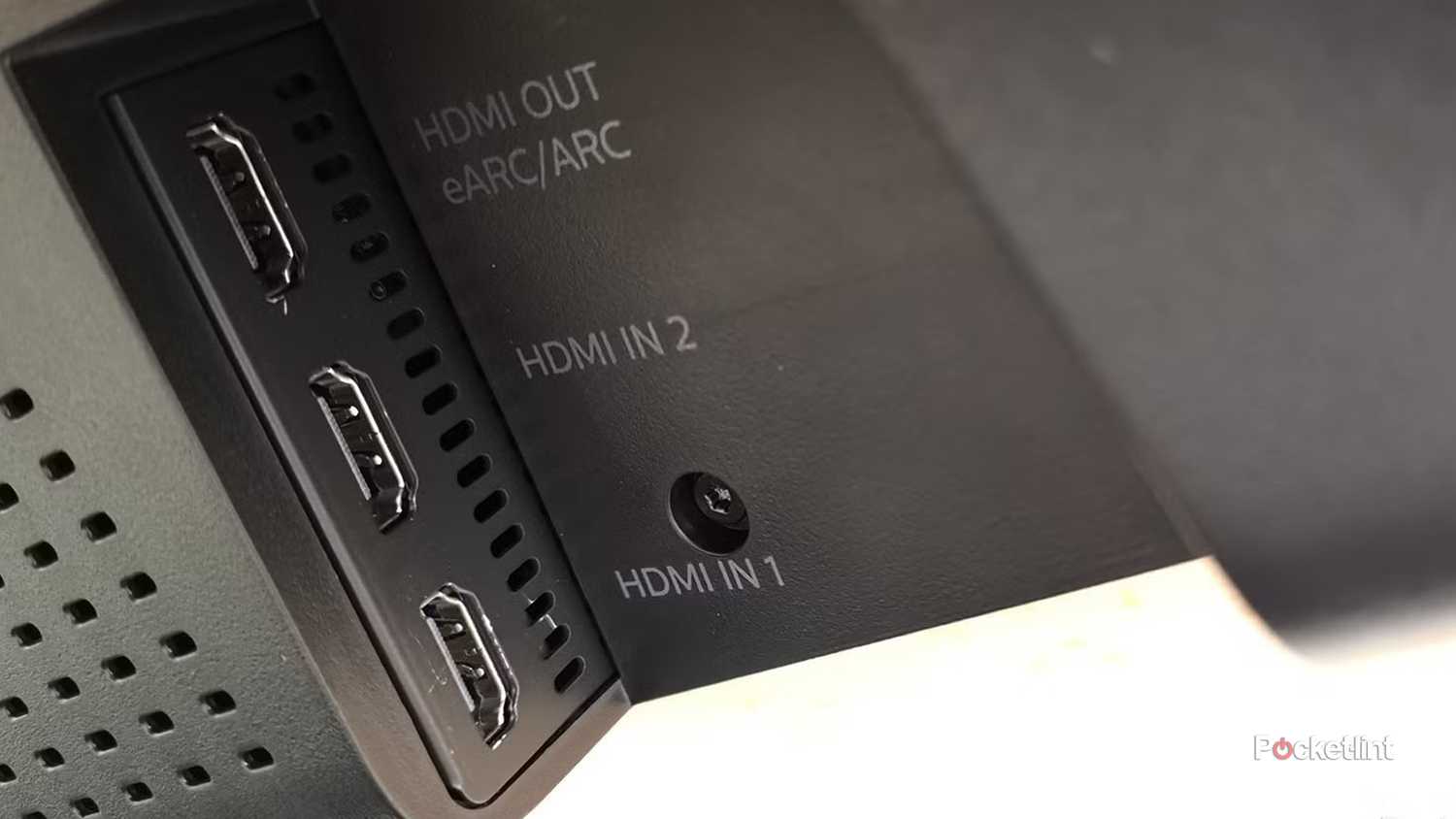 TV HDMI ports.