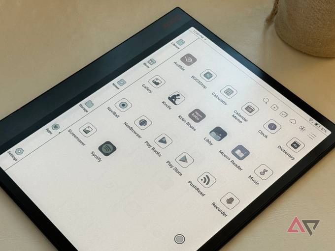 Onyx Boox Note Air3 C home page