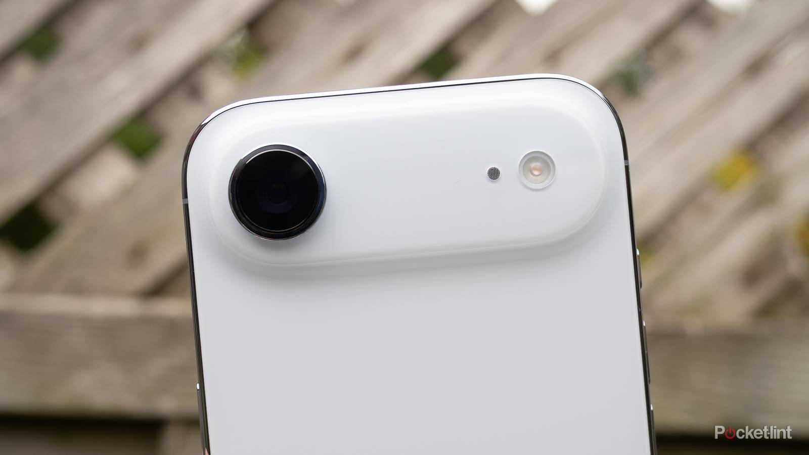 The iPhone Air's rear camera. 