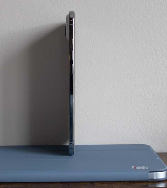 the iPhone Air from the side 