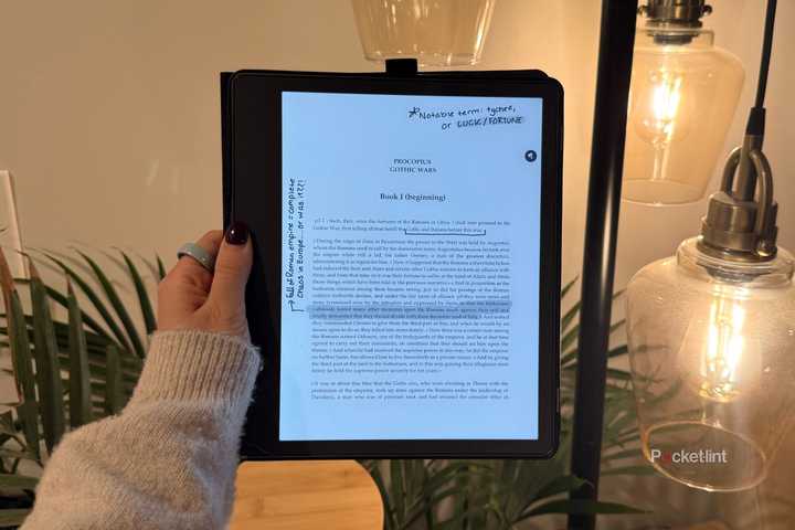 Procopius on Kindle Scribe. 