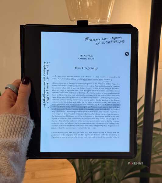 Procopius on Kindle Scribe. 