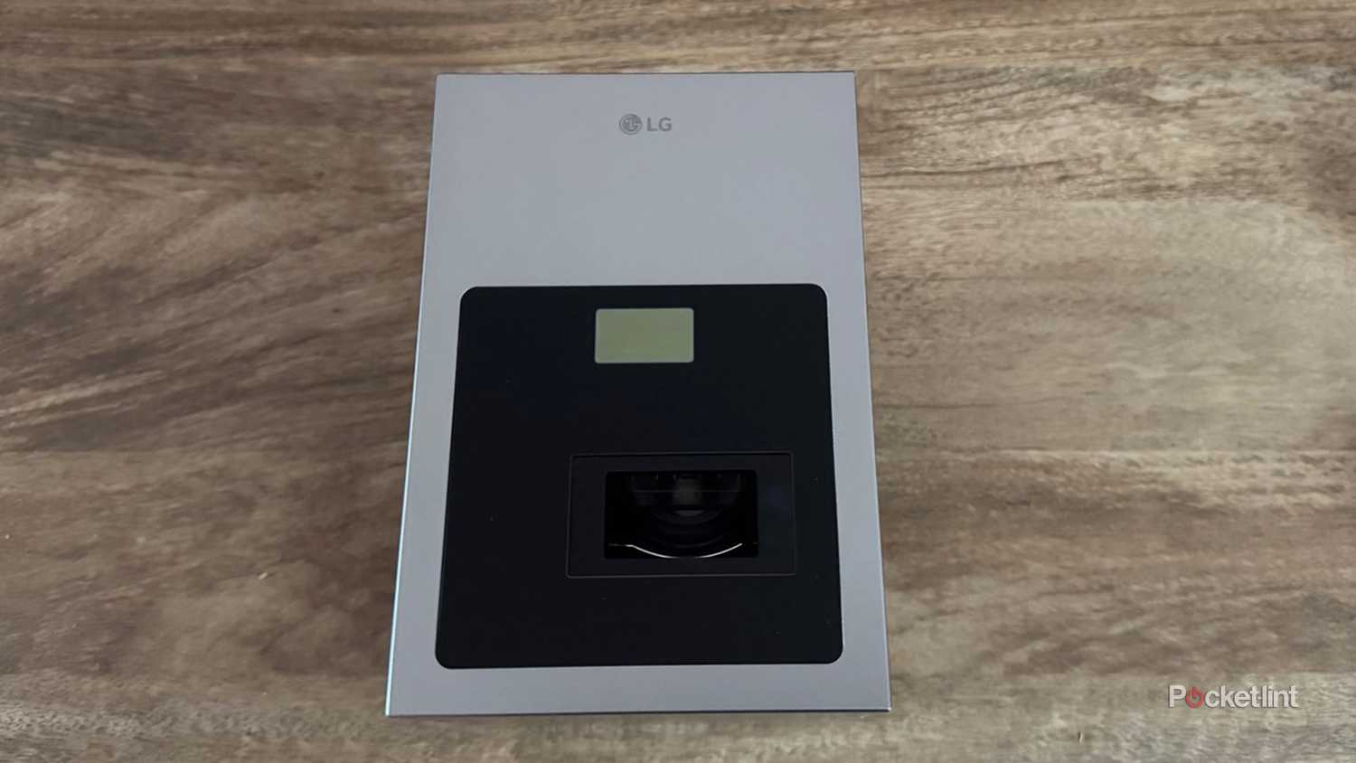 Overhead view of LG CineBeam S projector