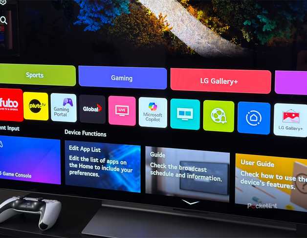 Microsoft Copilot on LG Smart TV.