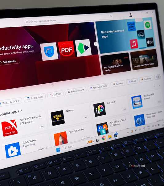 Microsoft Store on Windows 11 laptop.