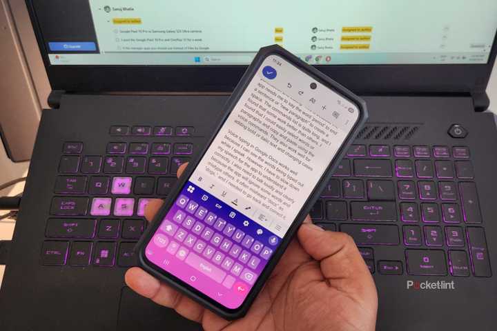 Using Google Docs Voice typing feature. 