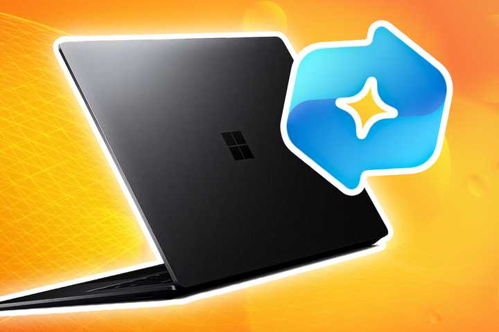 Microsoft Recall and a laptop. 