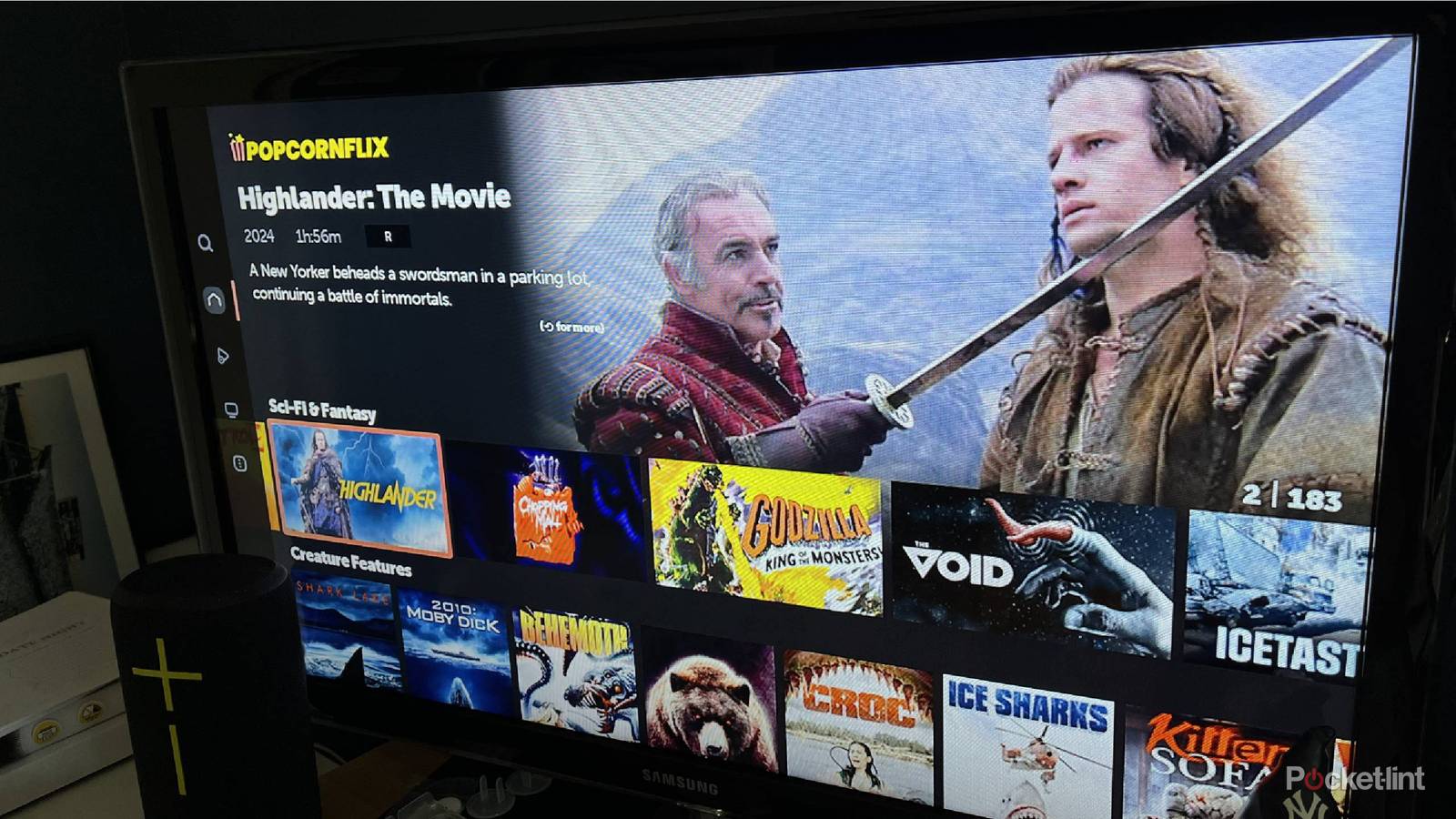 popcornflix main page