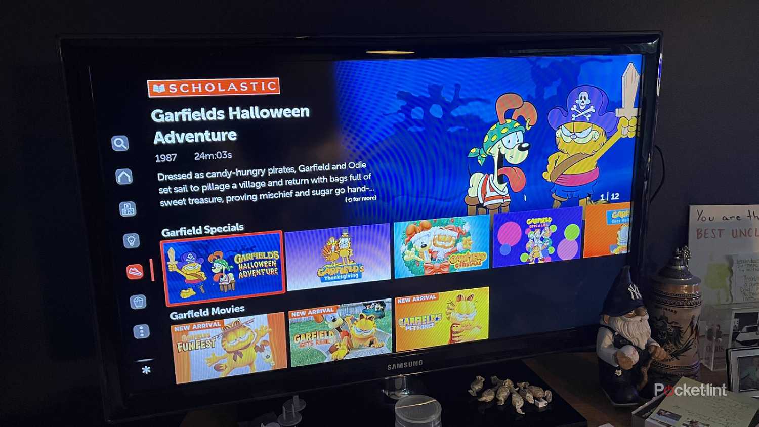 scholastic garfield page