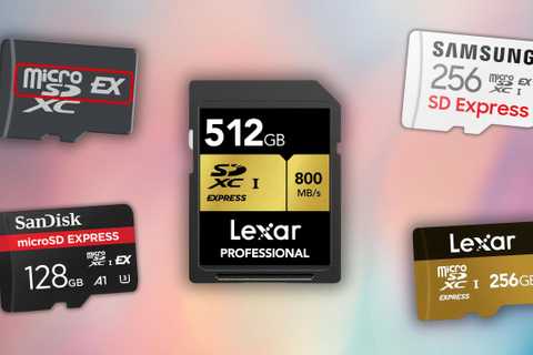 SD Express memory cards