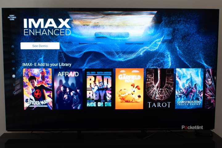 IMAX Enhanced content on a Sony Bravia 9 TV.