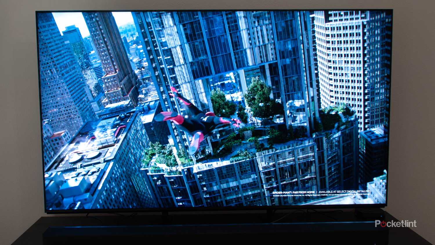 Spiderman in IMAX Enhanced on a Sony Bravia 9.