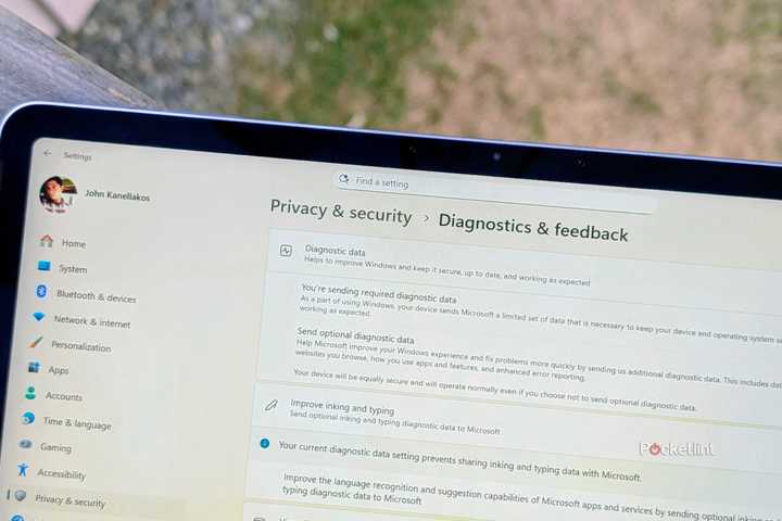 Surface Pro 12-inch Diagnostics & feedback hero image