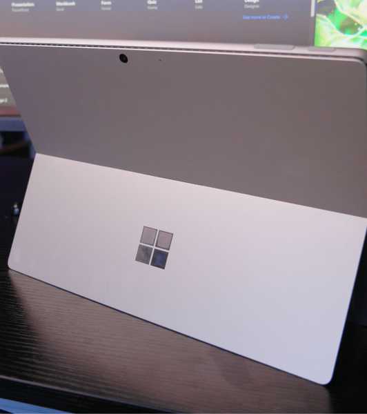 Surface Pro 11 Copilot Plus tablet rear view