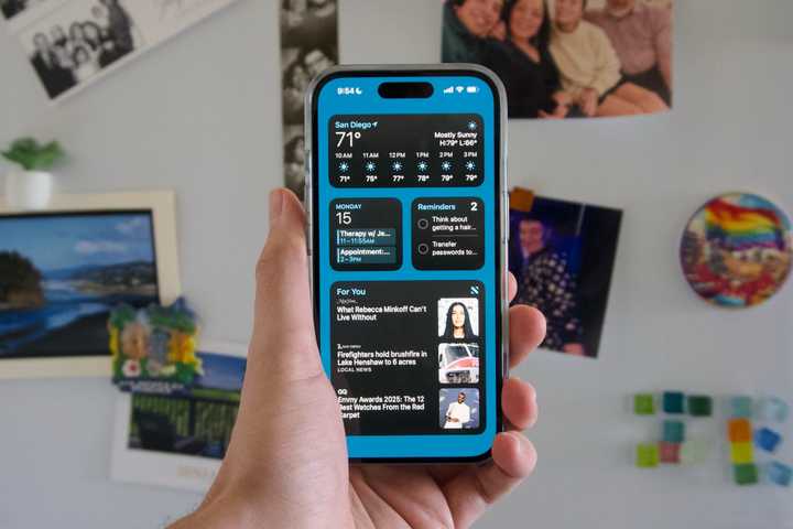 Today View iPhone 16