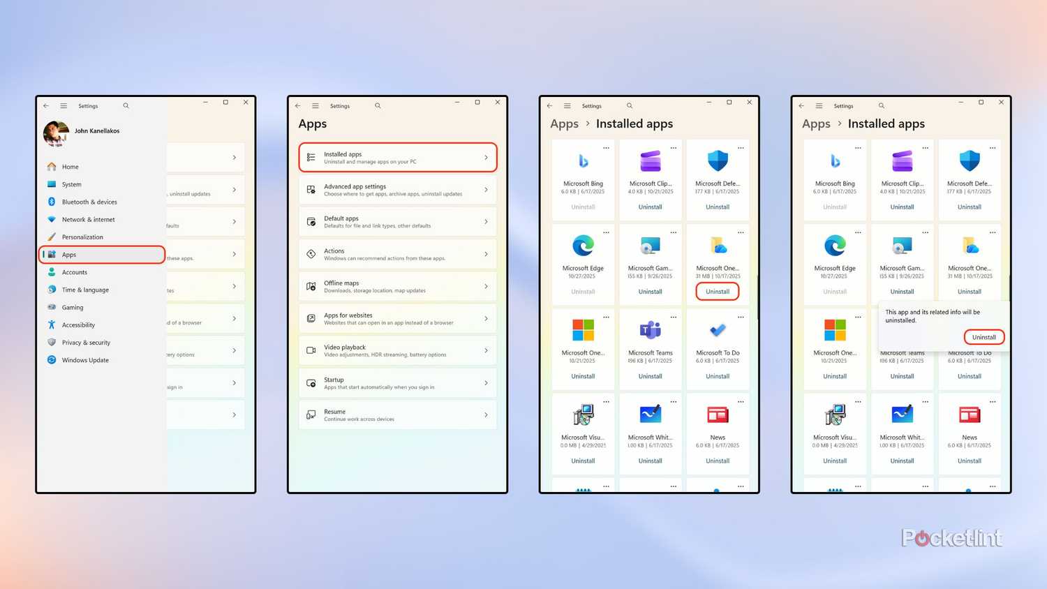 Uninstall OneDrive from Windows 11 screenshots 2