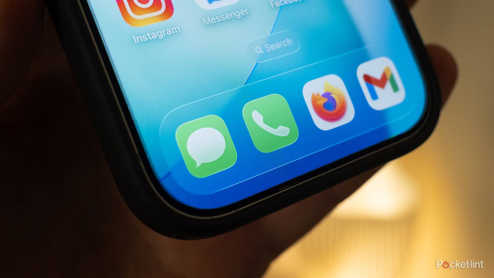 The WhatsApp icon on the iPhoen 17 Pro 