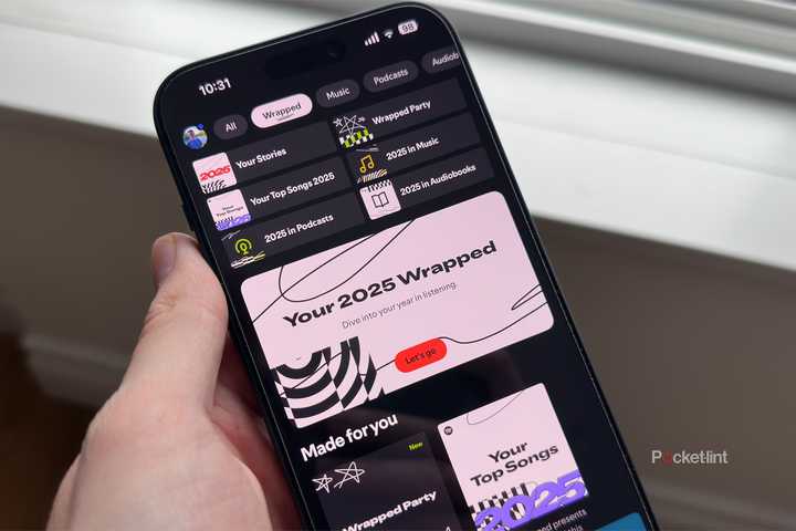 Spotify Wrapped 2025 on iPhone.