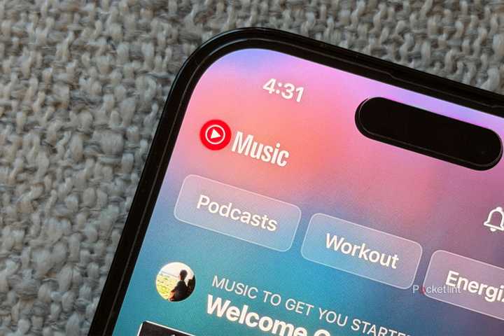 YouTube Music on iPhone.