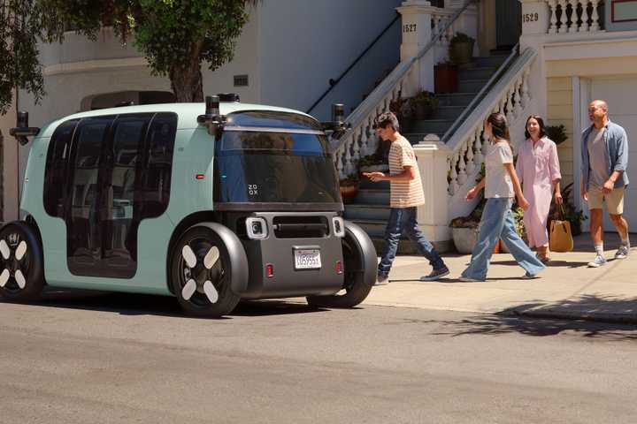 A Zoox in San Francisco.